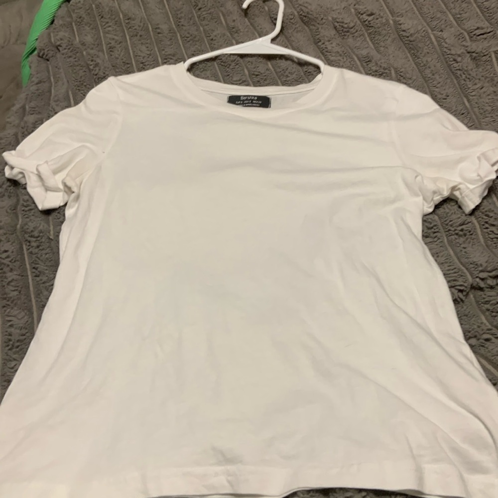 White basic top